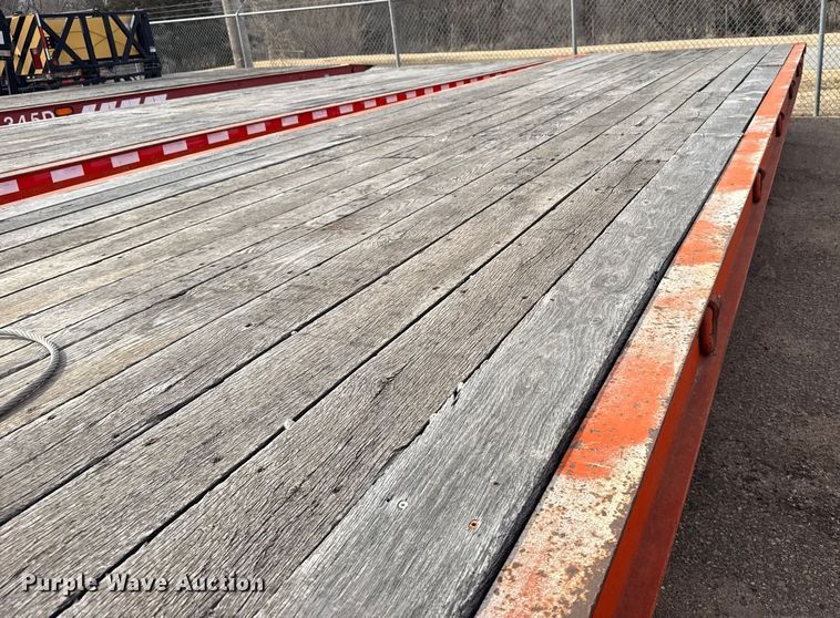 image for item FB0758 2004 Trail-eze tilt deck equipment trailer