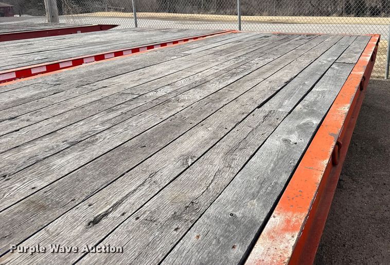 image for item FB0758 2004 Trail-eze tilt deck equipment trailer