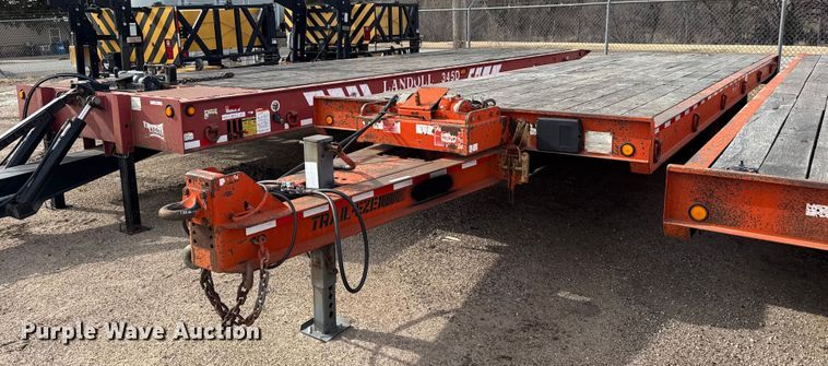 image for item FB0759 2004 Trail-eze tilt deck equipment trailer