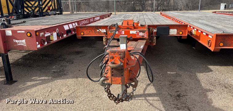 image for item FB0759 2004 Trail-eze tilt deck equipment trailer