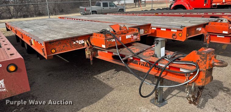 image for item FB0759 2004 Trail-eze tilt deck equipment trailer