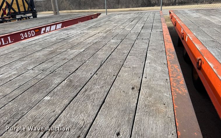 image for item FB0759 2004 Trail-eze tilt deck equipment trailer