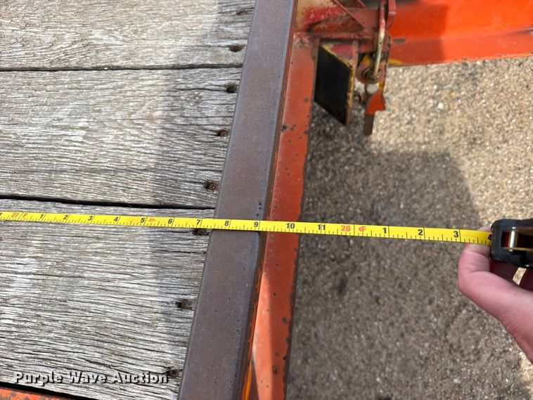 image for item FB0759 2004 Trail-eze tilt deck equipment trailer