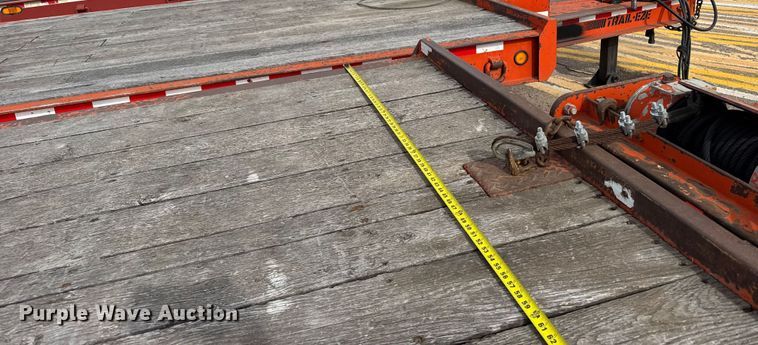 image for item FB0759 2004 Trail-eze tilt deck equipment trailer