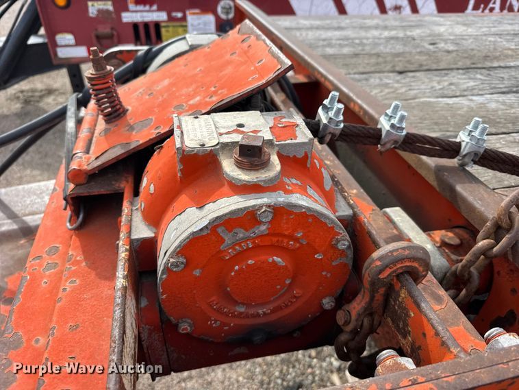 image for item FB0759 2004 Trail-eze tilt deck equipment trailer