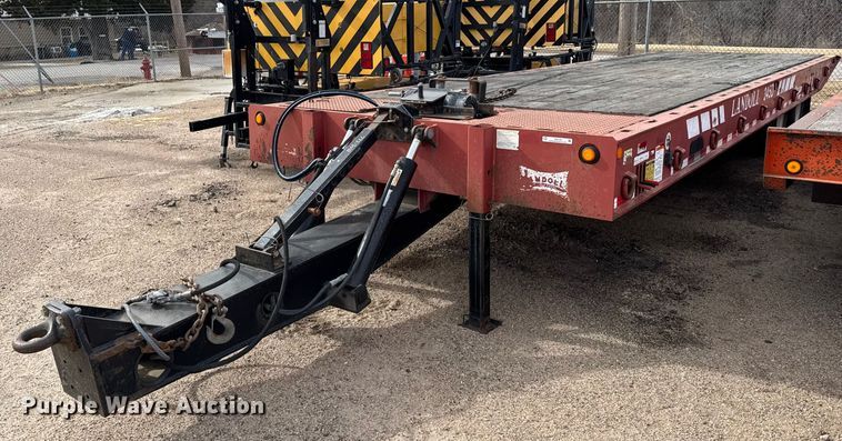 image for item FB0760 2009 Landoll tilt deck equipment trailer