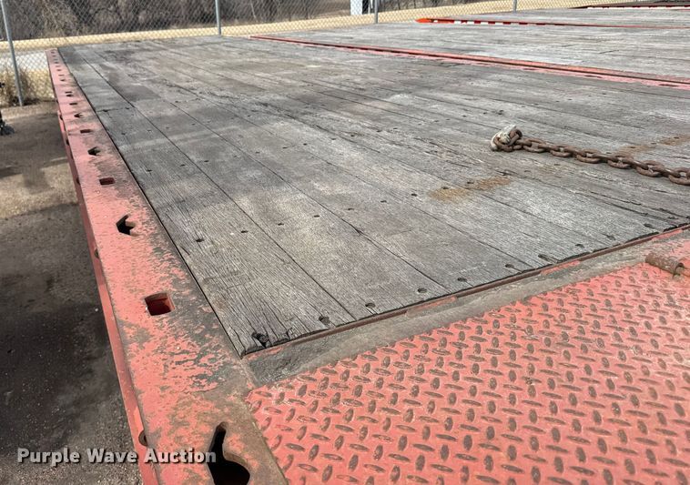 image for item FB0760 2009 Landoll tilt deck equipment trailer