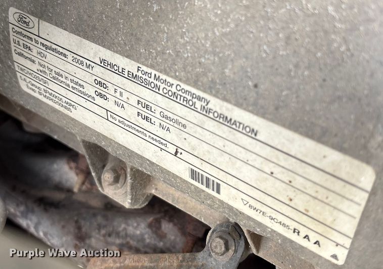 image for item FB0779 2008 Ford F250 Super Duty pickup truck