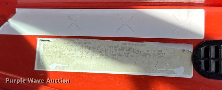 image for item FB0786 2006 Sterling dump truck