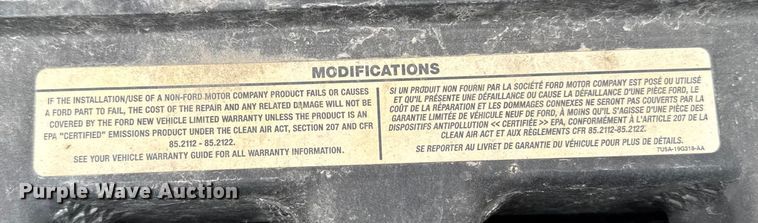 image for item FB0788 2011 Ford F250 Super Duty Crew Cab utility bed pickup truck