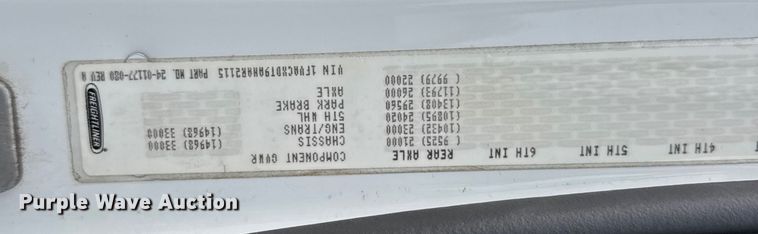 image for item FB0791 2010 Freightliner M2 street sweeper truck