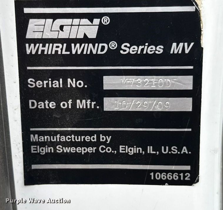 image for item FB0791 2010 Freightliner M2 street sweeper truck