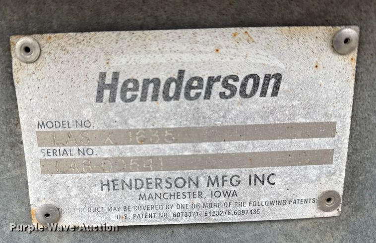 image for item FB0794 2004 Henderson LAS X 1635 salt brine tanks
