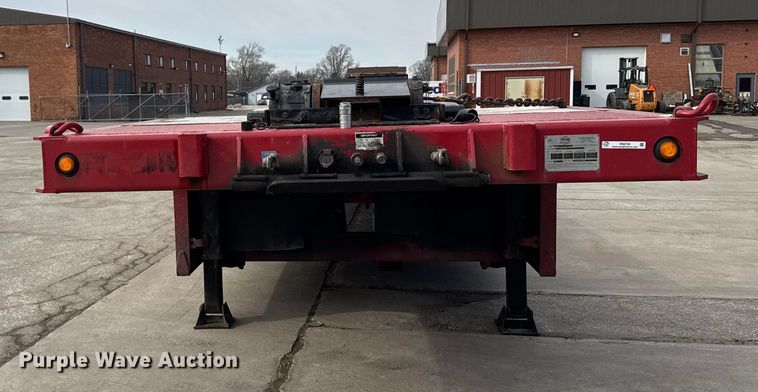 image for item FB0795 2007 Landoll 410 drop tilt deck equipment trailer