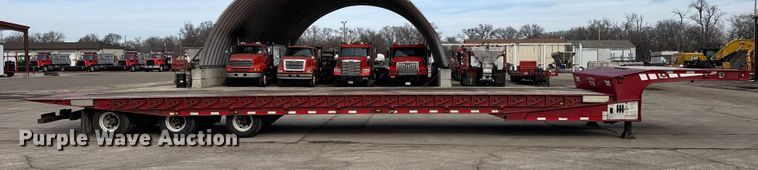 image for item FB0795 2007 Landoll 410 drop tilt deck equipment trailer