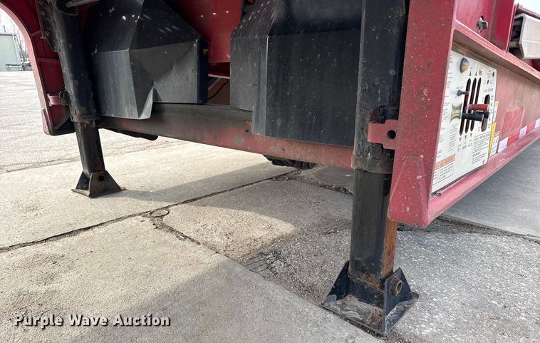 image for item FB0795 2007 Landoll 410 drop tilt deck equipment trailer