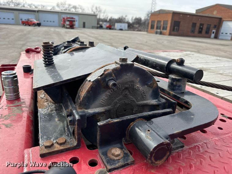 image for item FB0795 2007 Landoll 410 drop tilt deck equipment trailer