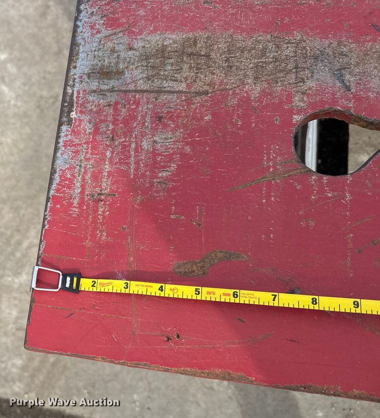 image for item FB0795 2007 Landoll 410 drop tilt deck equipment trailer