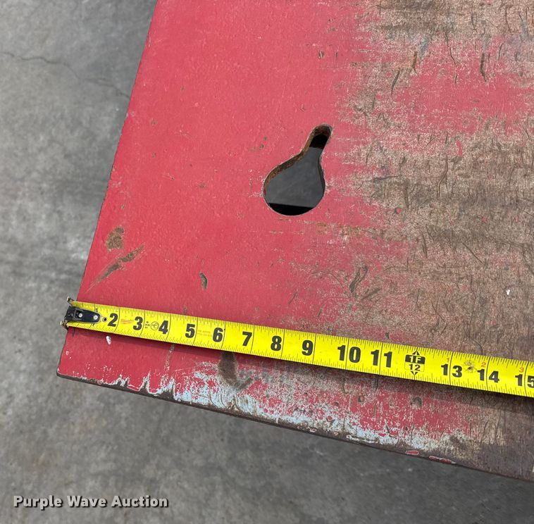 image for item FB0795 2007 Landoll 410 drop tilt deck equipment trailer