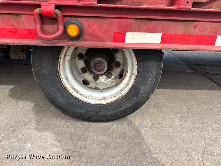 image for item FB0795 2007 Landoll 410 drop tilt deck equipment trailer