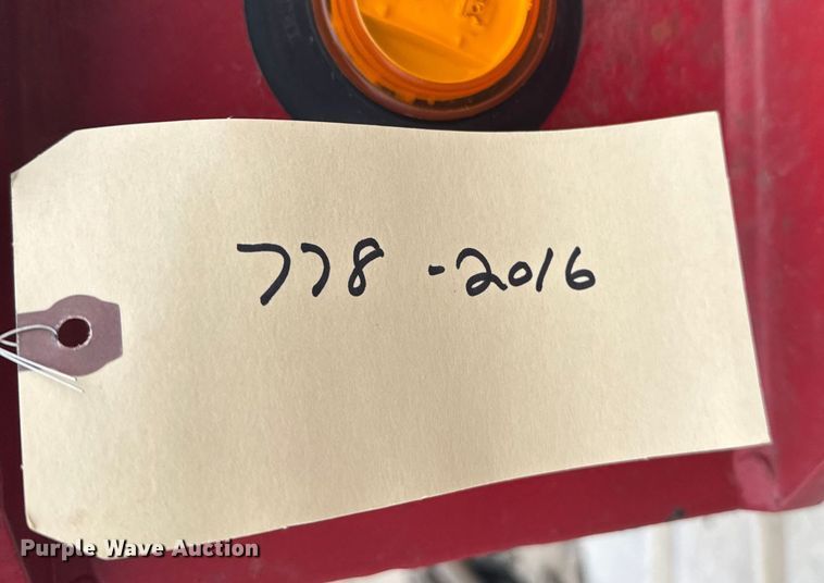 image for item FB0795 2007 Landoll 410 drop tilt deck equipment trailer