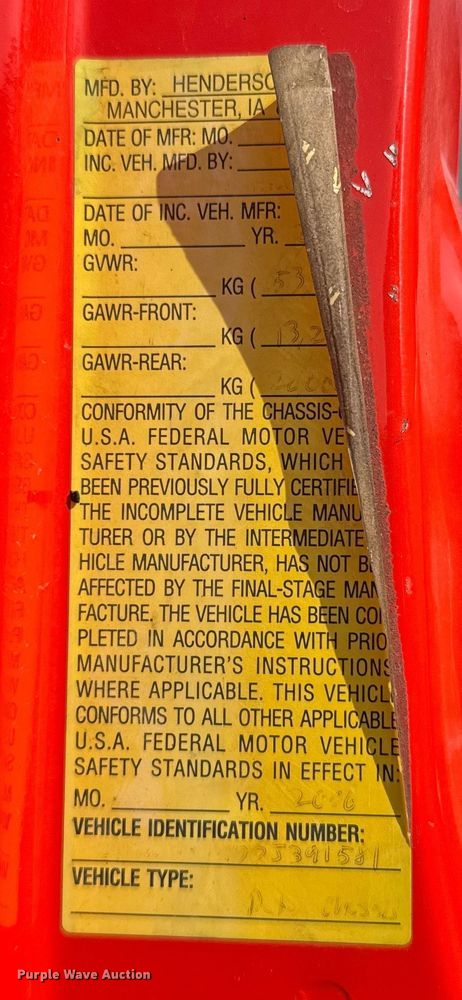 image for item FB0798 2007 International 7400 dump truck