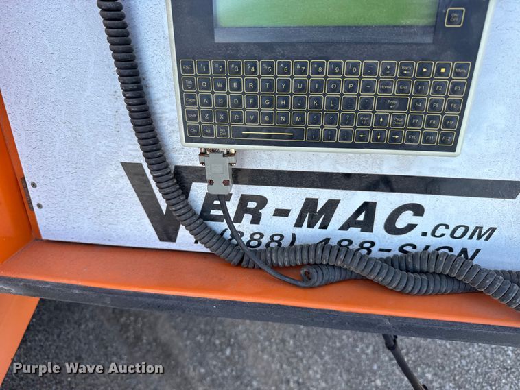 image for item FB0799 2007 Ver-Mac message board trailer