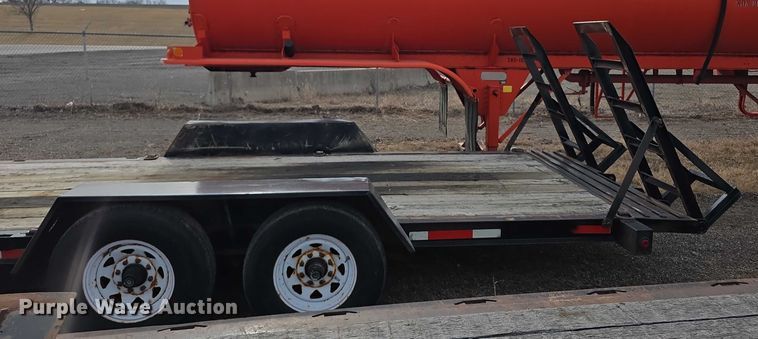 image for item FI0797 2002 Fannin Road Hog tilt deck equipment trailer