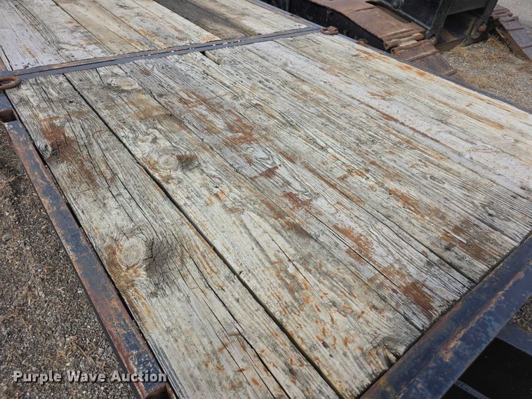 image for item FI0797 2002 Fannin Road Hog tilt deck equipment trailer