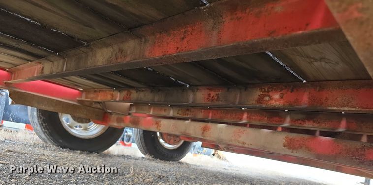 image for item FI0797 2002 Fannin Road Hog tilt deck equipment trailer