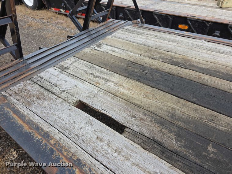 image for item FI0797 2002 Fannin Road Hog tilt deck equipment trailer