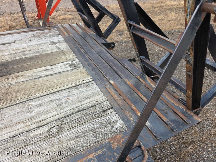 image for item FI0797 2002 Fannin Road Hog tilt deck equipment trailer