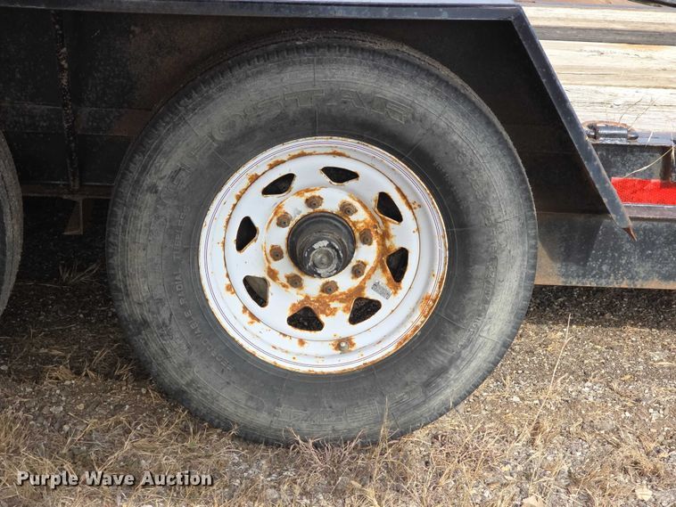 image for item FI0797 2002 Fannin Road Hog tilt deck equipment trailer