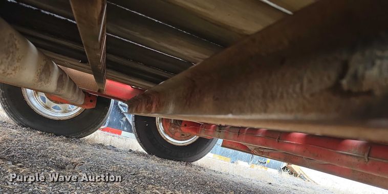 image for item FI0797 2002 Fannin Road Hog tilt deck equipment trailer