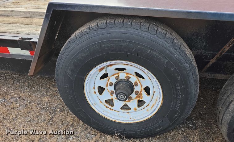 image for item FI0797 2002 Fannin Road Hog tilt deck equipment trailer