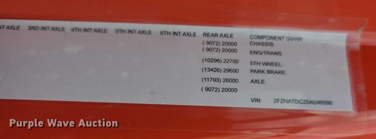 image for item FI0831 2005 Sterling LT7500 dump truck