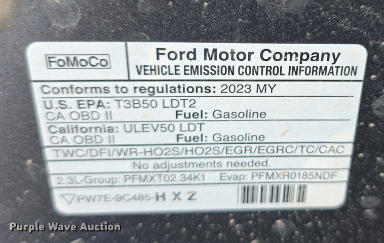 image for item FI0838 2023 Ford Explorer SUV