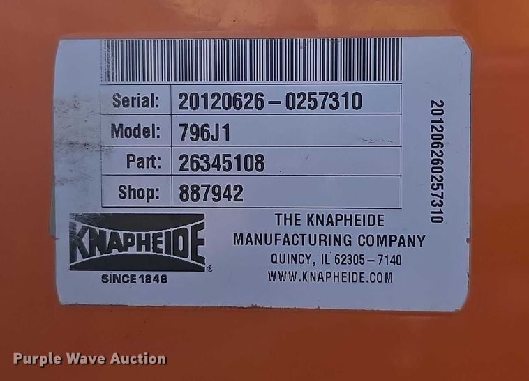 image for item FI0839 2013 Chevrolet Silverado 2500HD Crew Cab utility bed pickup truck