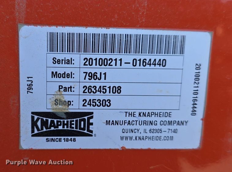 image for item FI0842 2010 Ford F250 Super Duty utility bed pickup truck