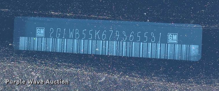 image for item FI0848 2007 Chevrolet Impala 