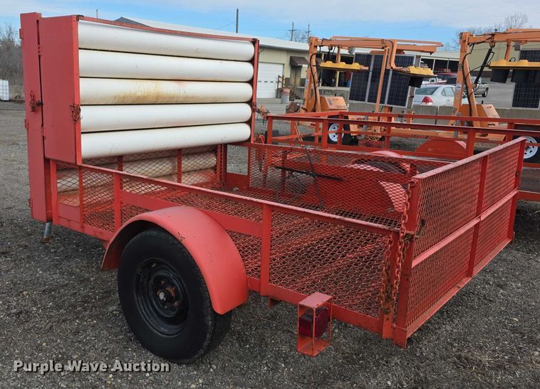 image for item FI0873 Shop Built utility trailer