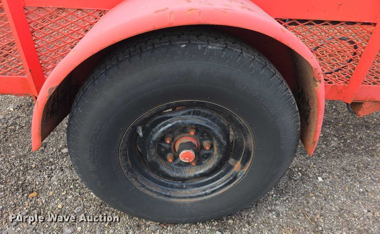 image for item FI0873 Shop Built utility trailer