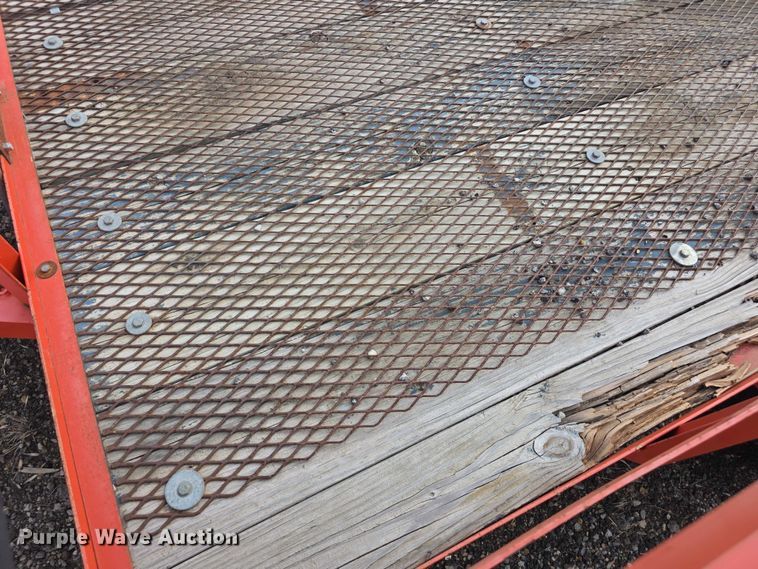 image for item FI0874 1993 Fannin tilt deck utility trailer