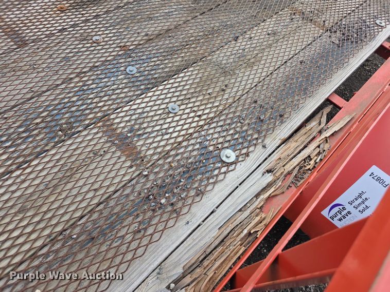 image for item FI0874 1993 Fannin tilt deck utility trailer