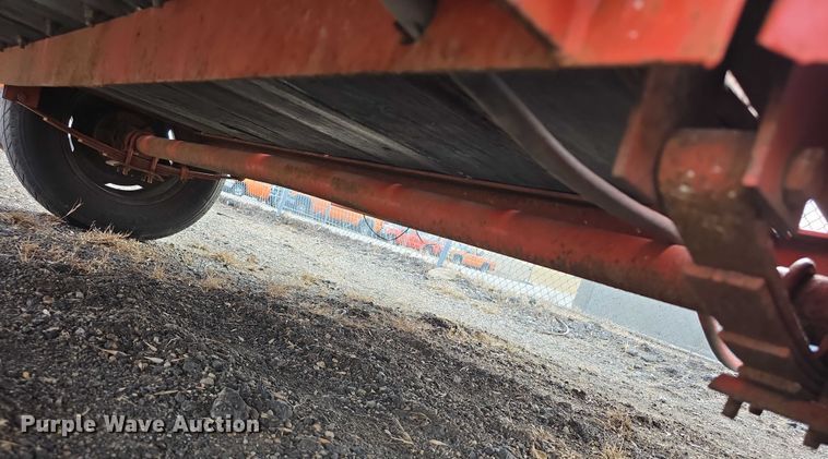 image for item FI0874 1993 Fannin tilt deck utility trailer