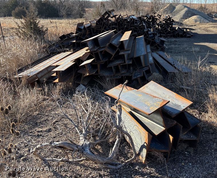 image for item FO3558 Approximately 6,300' of H-beams