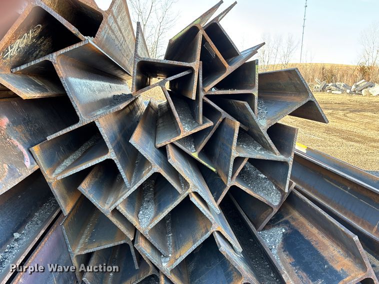 image for item FO3558 Approximately 6,300' of H-beams
