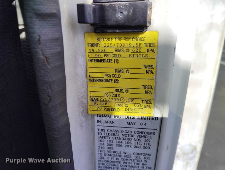 image for item DP4923 2005 Chevrolet W5500 utility / service truck