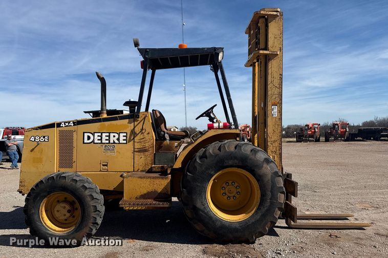 image for item DQ4256 John Deere 486E forklift