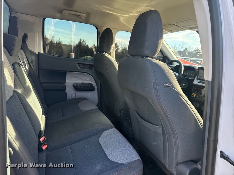 image for item DQ4265 2022 Ford Maverick XL Crew Cab pickup truck